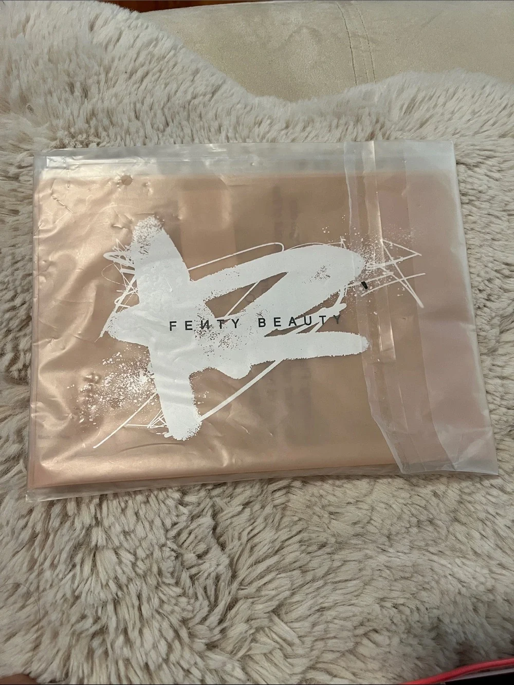 Fenty Beauty Peach Pouch